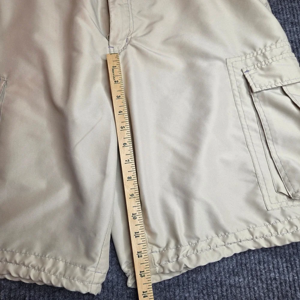 Plugg Jeans‎ Co. Men's Size 38 Beige Cargo Shorts Casual Relaxed Fit